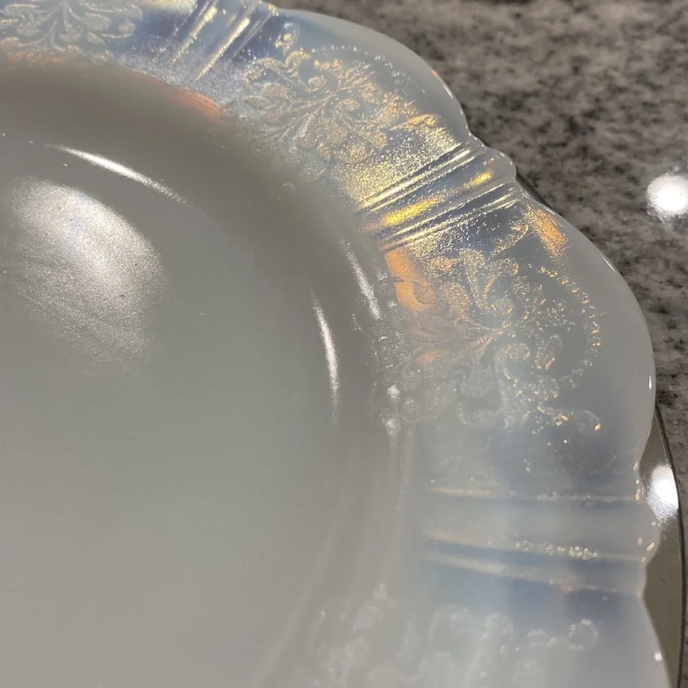 Rare Depression Glass MacBeth-Evans “American Sweetheart” Plate!
